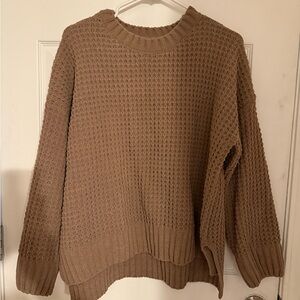Chunky Brown Sweater